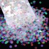 Blue Light Irregular Sequin Flakes for DIY Nail Art and Jewelry