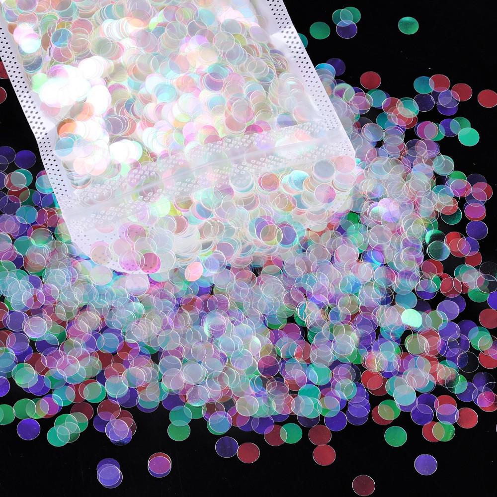 

Aurora Irregular Nail Art Glitter: Stars, Moons, Hearts, Butterflies Finger Decorations. 5g