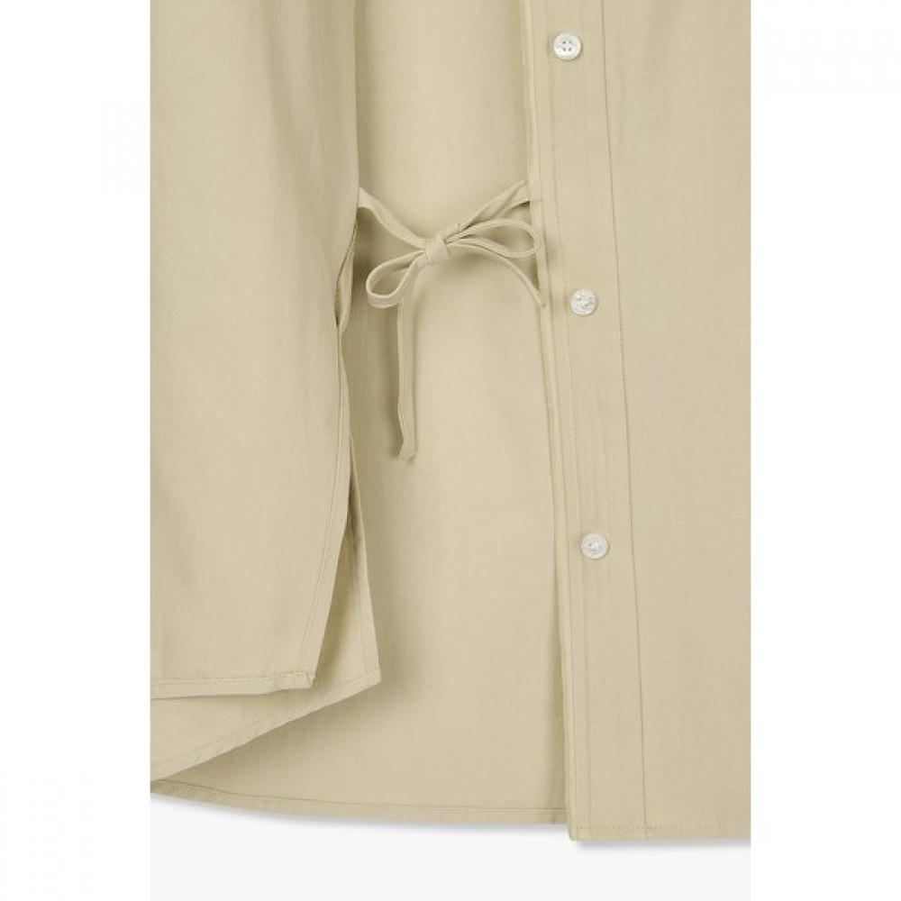 Studio Tomboy Two Way Button Solid Long Sleeve Shirt 9106321103ct