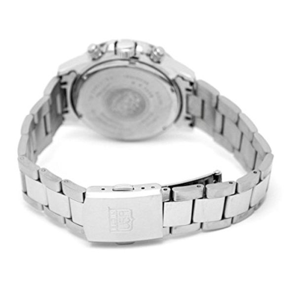 ELGIN FK1184S-B Watch Chronograph Japanese Movement Water Resistant Black Men's