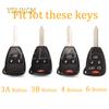 Car Key Case Cover For Jeep Renegade Grand Cherokee Chrysler 300 Pt Dodge Jcuv Caliber Nitro Wrangler Compass Patriot Liberty