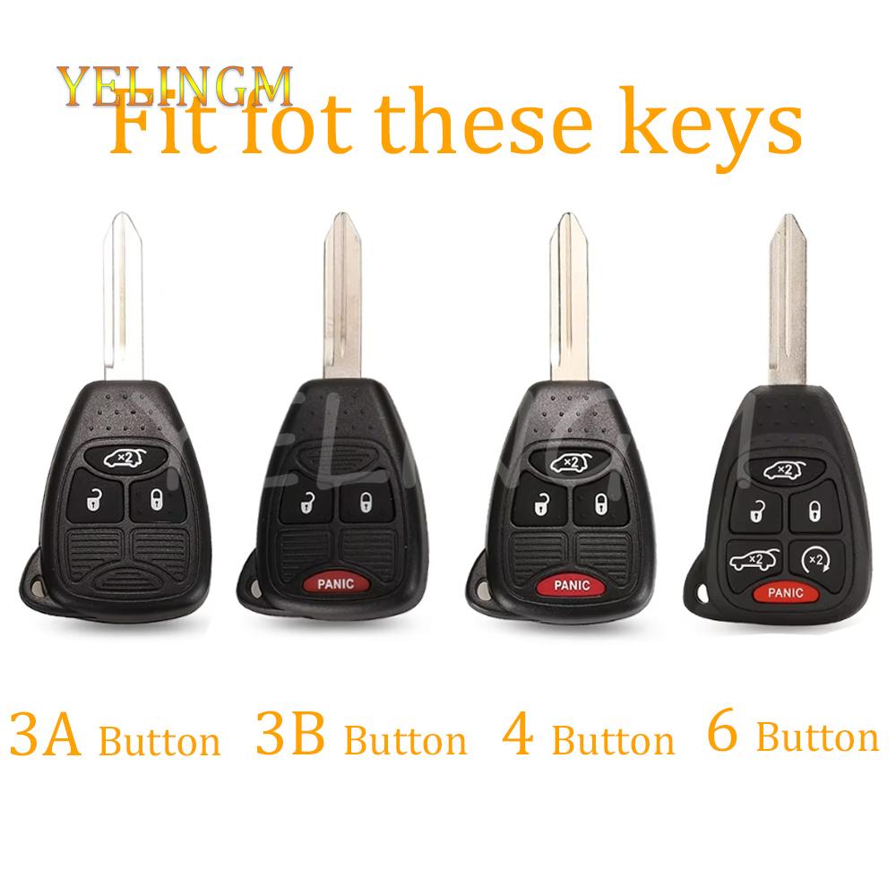 Car Key Case Cover For Jeep Renegade Grand Cherokee Chrysler 300 Pt Dodge Jcuv Caliber Nitro Wrangler Compass Patriot Liberty
