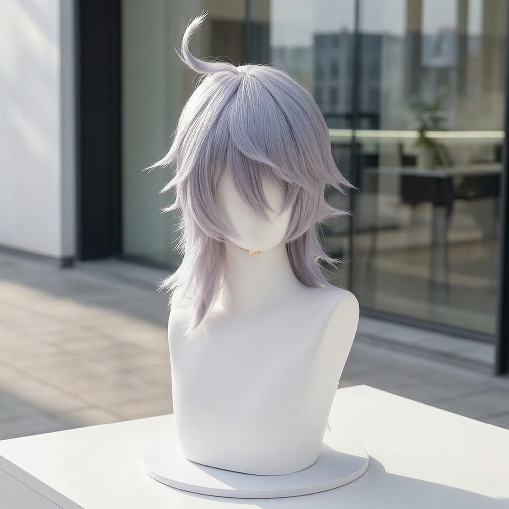 Roco Kingdom Enzo Cosplay Wig Short Hair With Hightemperature Silk For Cosplay Enthusiasts