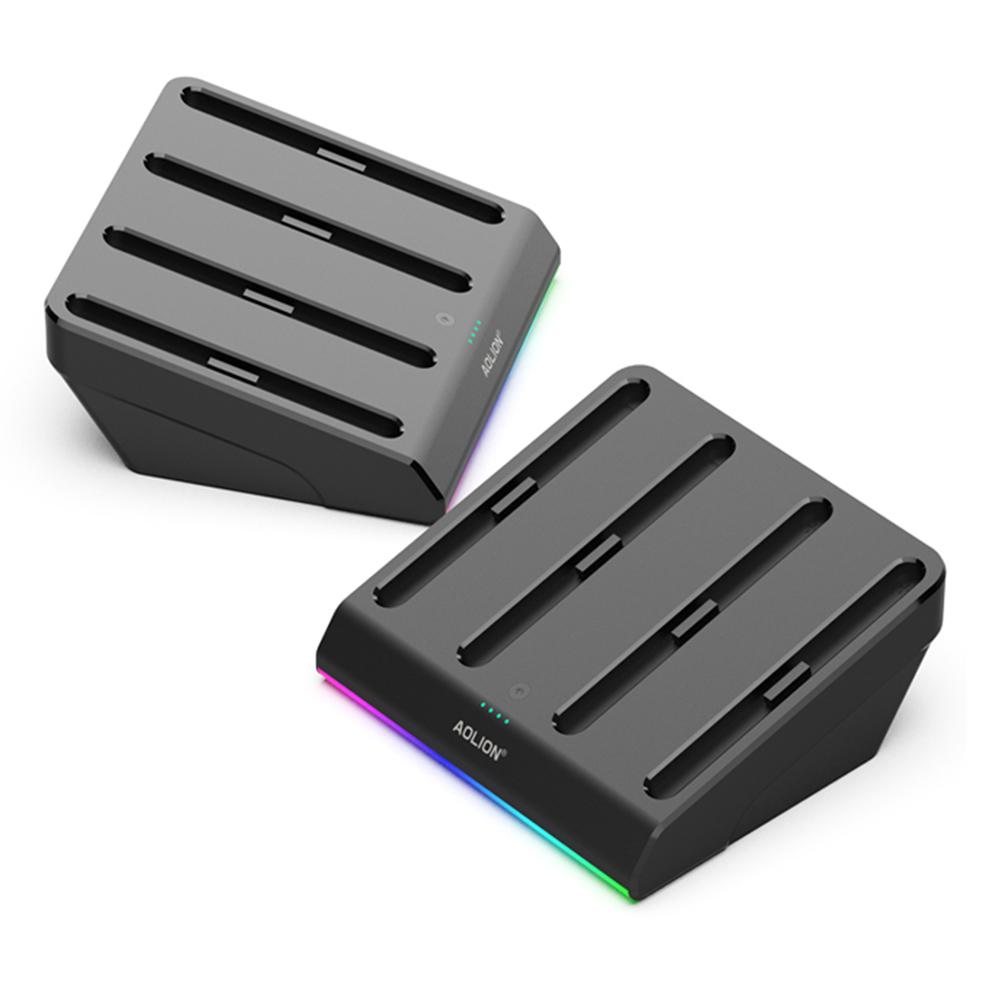 Controller Charger with RGB Lights Charging Dock Charging Station for Nintendo Switch2 Joy-Con Accessories