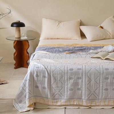 New Gauze Wire Blanket Towel Quilt Single Double Sofa Towel Air Conditioning Blanket Four Seasons Lunch Break Blanket