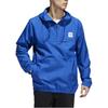 adidas Originals Trefoil Hip Windbreaker Hooded Jacket Men Jackets Royal-Blue EE2953