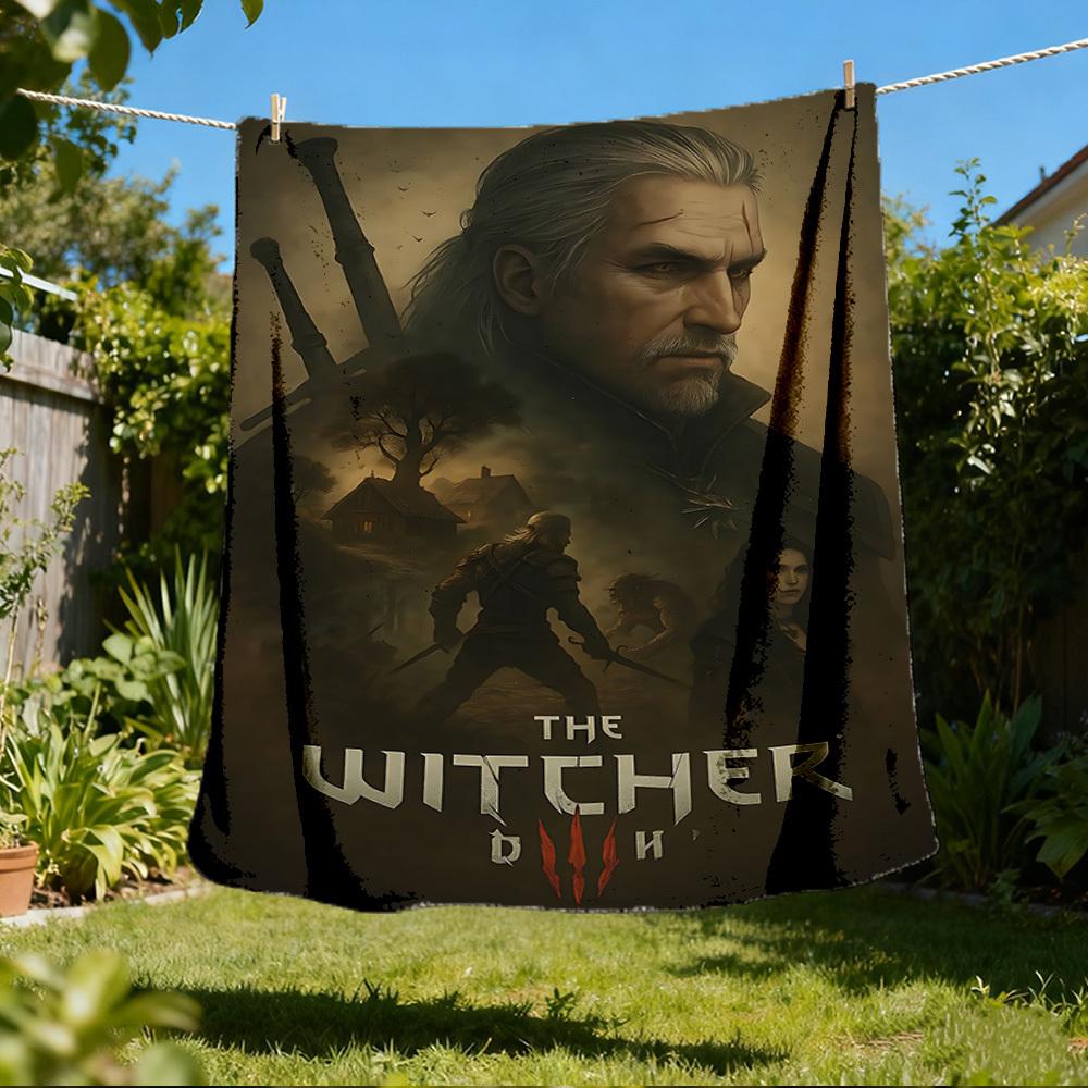 

1pc Footballer, Artwork Outdoor Soft Blanket Ultra Plush, Warm, Versatile, and Easy Care for Camping, and 80x120cm
