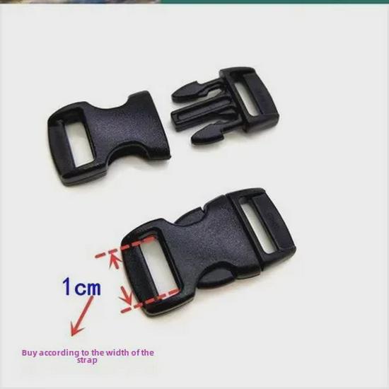 Barevné malé přezky pro matku a dítě, 1CM ekologický plast, velikost 29 x 15 mm.