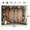 1pc Wedding Background Simple Flowers Wooden Wall Background Bridal Gift Giving Ceremony Photography Background Proposal