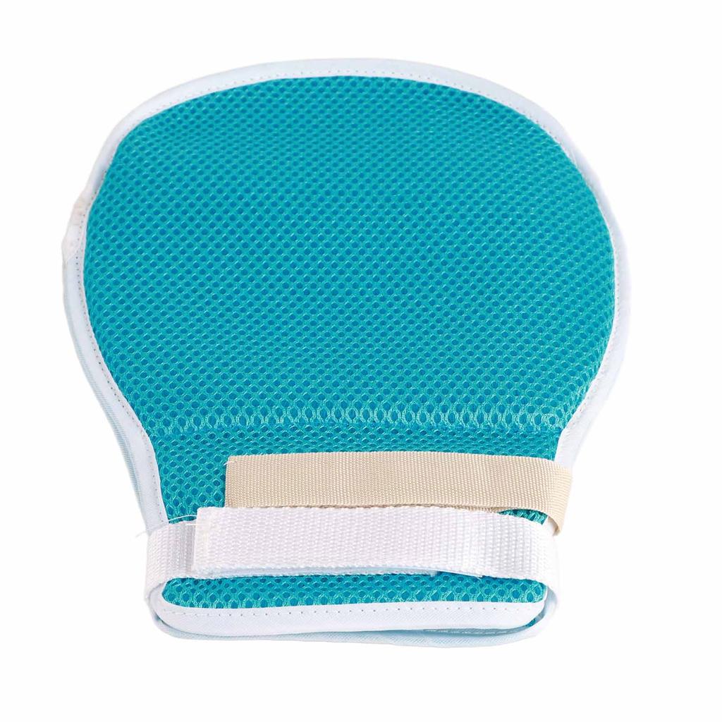 Rękawice ograniczające demencję Rękawice kontrolujące nadgarstki zapobiegające drapaniu Oddychające dla osób starszych z ustalonym ograniczeniem