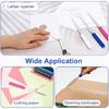 7 Pack Letter Opener Set, 7.5 Inch Stainless Steel Envelope Slitter, Efficient Mail Opener Tool Ideal for Office and Home Use