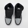 555088-036 Nike Jordan 1 High OG Rebellionaire Black White Particle Grey