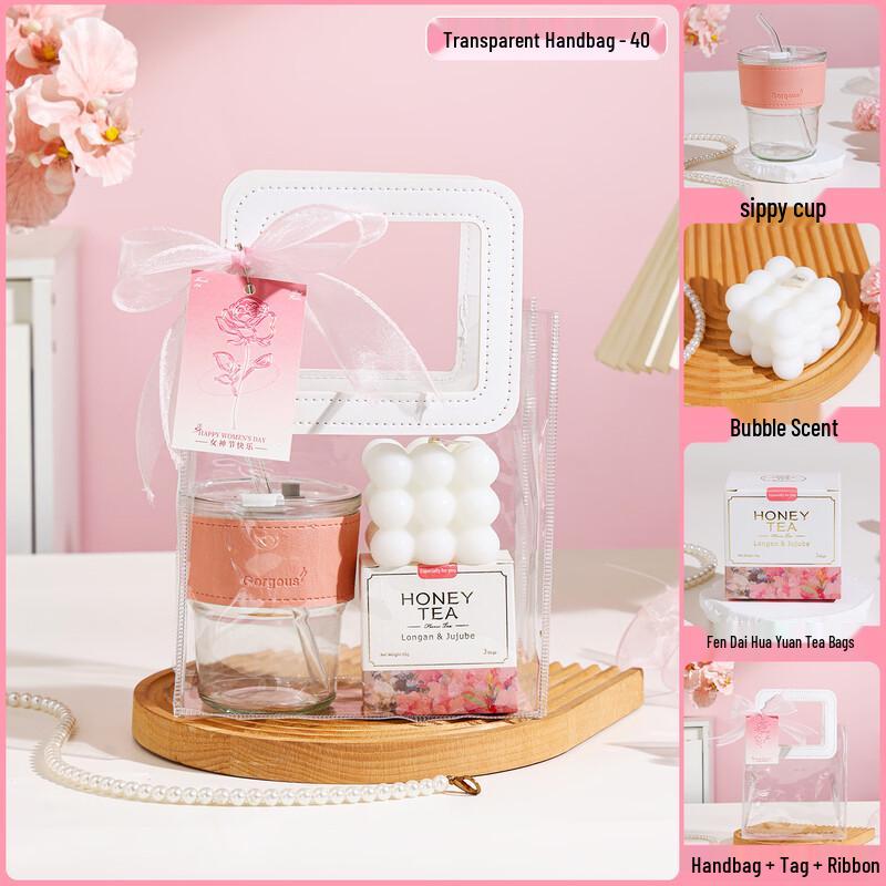 Women s Day Glass Cup Gift Set