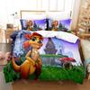 3D Printed Spyro Reignited Trilogy Spyro Dragon Bedding Set for Boys Girls Duvet Cover Twin Queen King Full Single Double Sizes