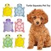 Soft Fleece Turtle Dog Fun Play Bite Resistant Pet Teeth Grinding Chew Interactive Mini Vocalization Pet Cat & Dog