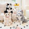 Stuffed Animals Simulated Puppet Cat Backpack Cute Animals Plush Bag Birthday Gift