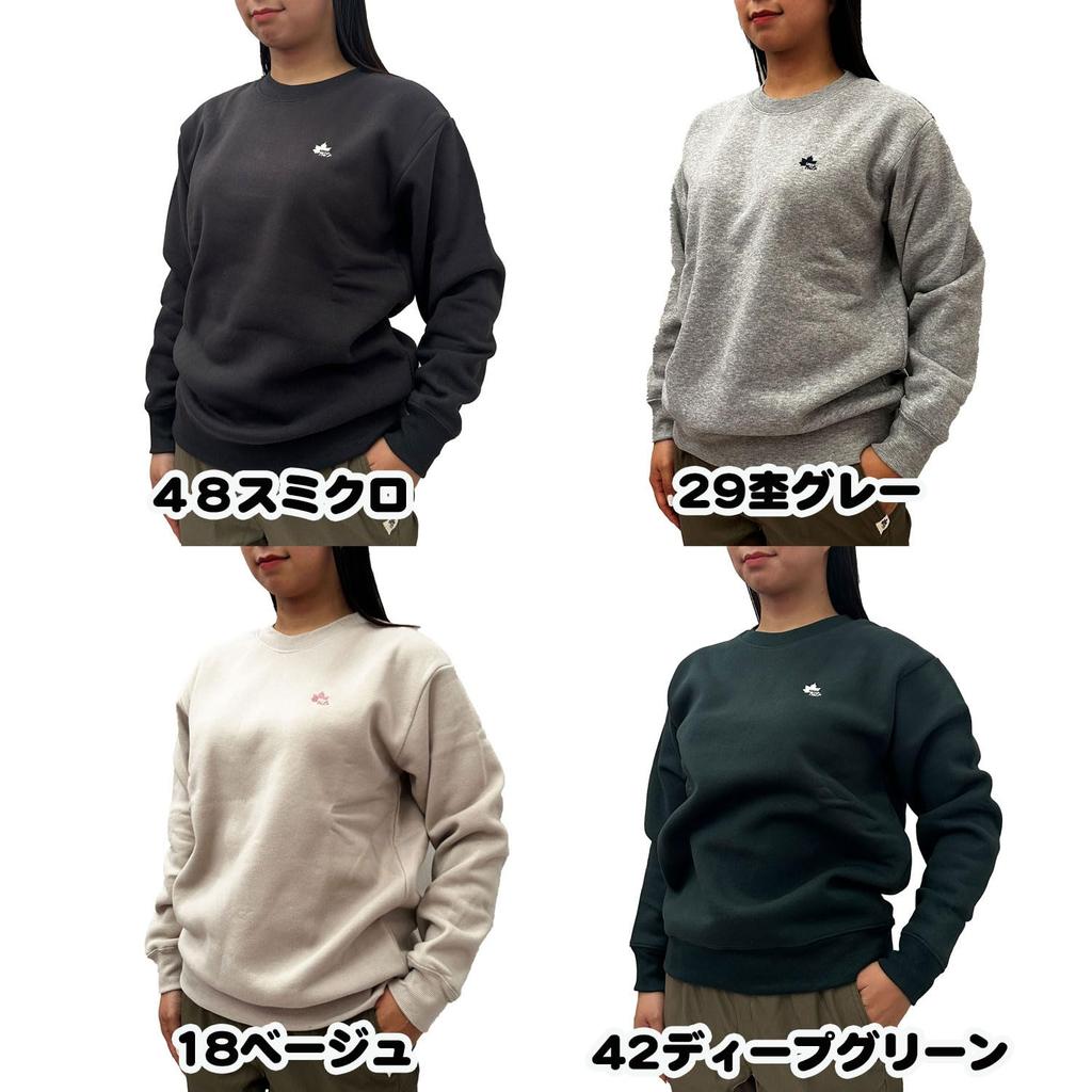Logo Spark Damen Fleecegefüttertes Crew Sweatshirt, Größen M und L (M, 48 Sumikuro)