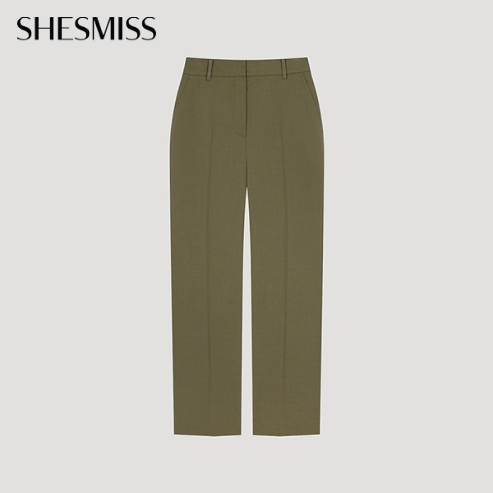

Она S Miss Back Banding Slim брюки SwwSlo32020 Br Braun/55