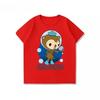 Octonauts Rescue Team Kids T-Shirt 100% Cotton Comfortable Breathable Summer Style Children's Clothing