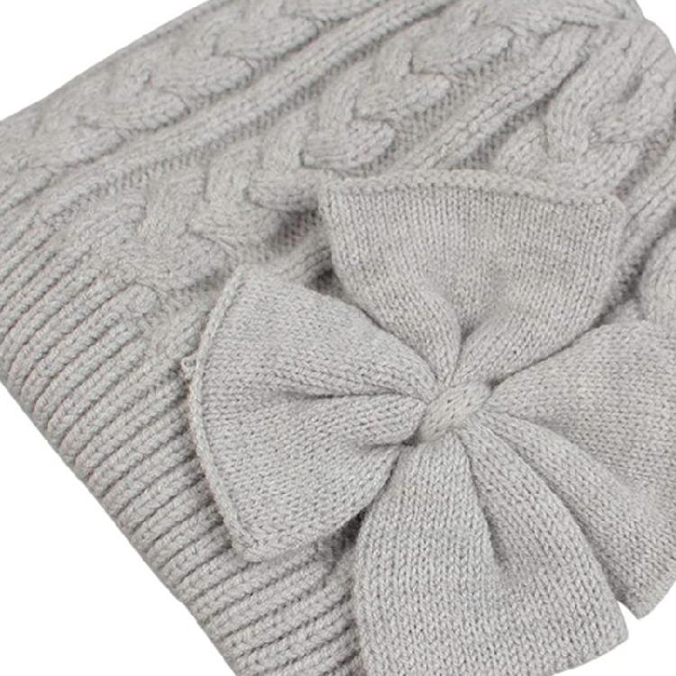Beanie Hat for Winter with Feminine Design Caps Knitted for Outdoor Hiking