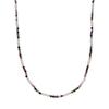 Necklace - LUXENTER - Sury - Multicolored Tourmaline - 18-karat Yellow Gold Finish - Length 42+3 Cm