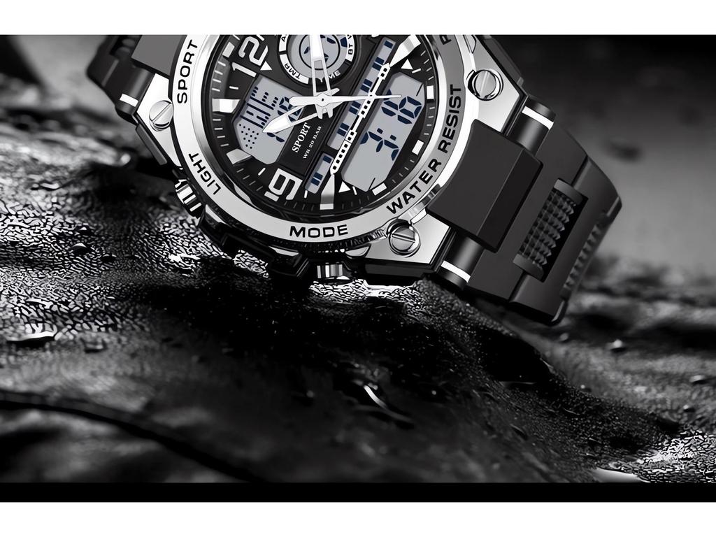 Cross-Border Multifunctional Electronic Watch for Teen Boys and Junior High School Students