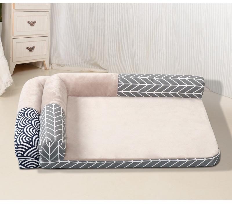 All-Season Removable & Washable Pet Sofa Bed: Cat & Dog Nest