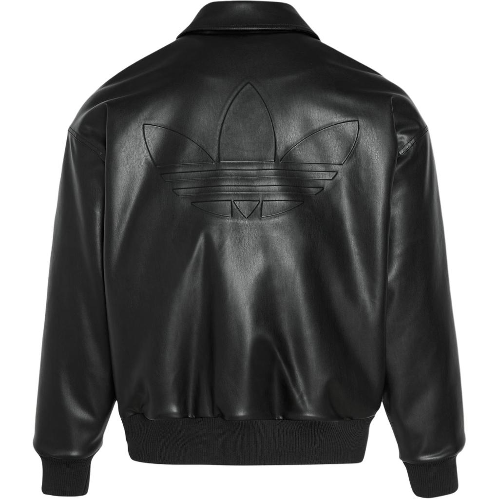 adidas Oryginalna kurtka Sherpa FW25 PU Jednolity kolor Luźny krój Klapy Polar Długi rękaw Kurtka Męska Kurtka IA7525