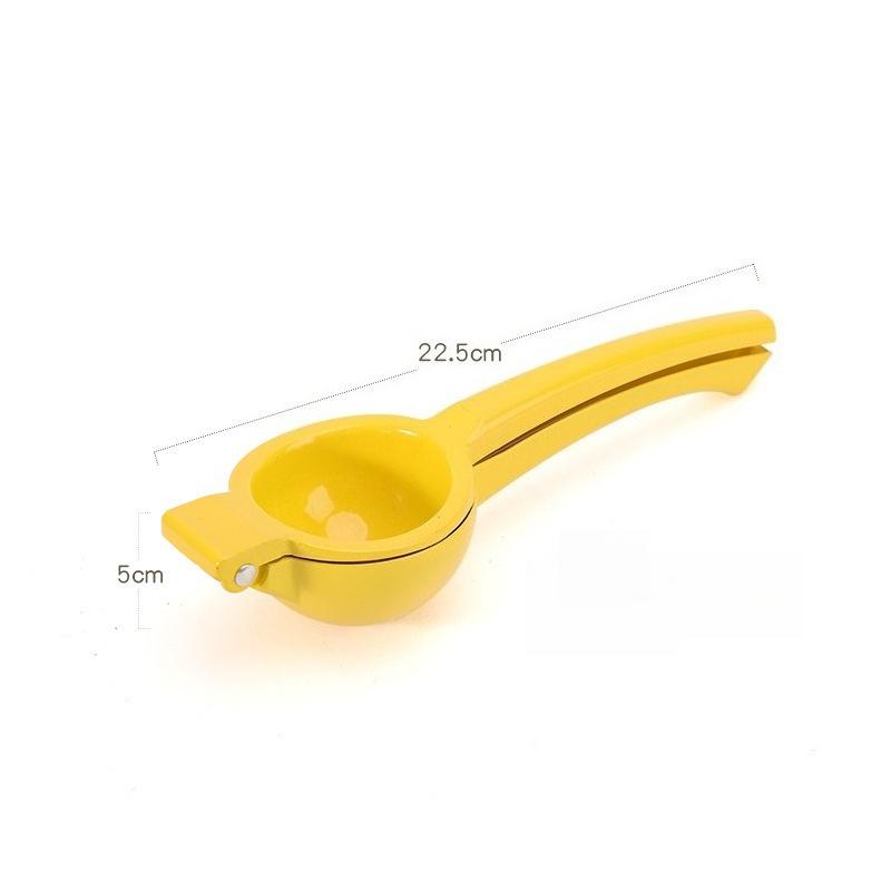 Easy-Squeeze Manual Lemon Juicer - Durable Metal Handheld Citrus Press for Fresh Juice, Kitchen Gadget Lemon