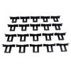 20Pcs Solar Panel Drainage Clips for PV Module Cleaning and Maintenance