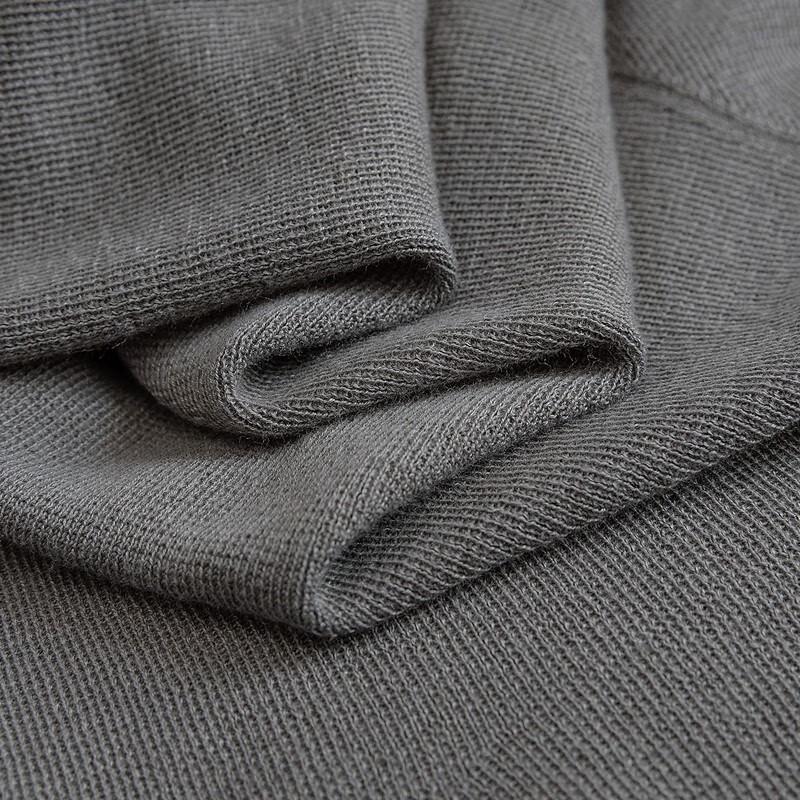 Women's Half-High Collar Short-Sleeve Knitted Pullover