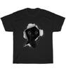 Black Cat Torn Cloth Kitten Cats Pet Lover Owner T-Shirt Unisex Funny Tee Gift