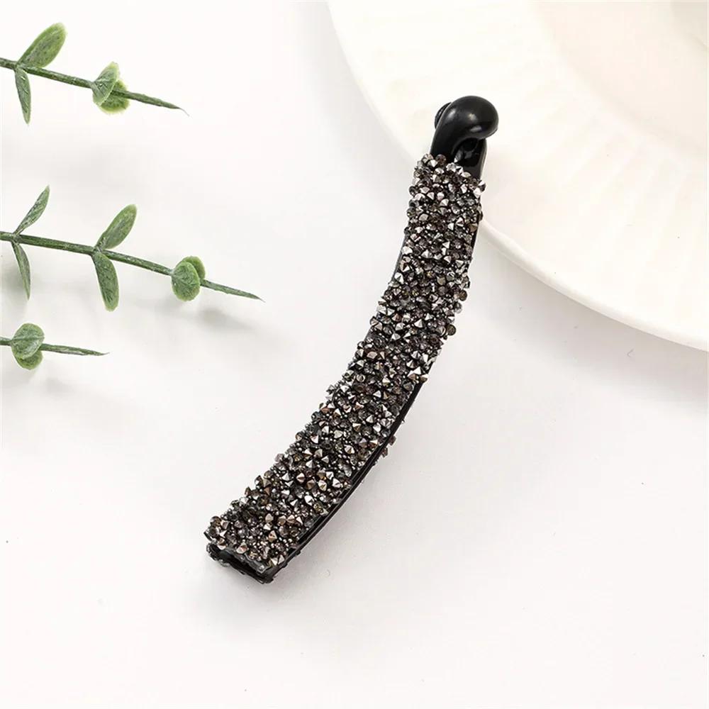 

Кристальная жемчужина Зажим для хвоста Простая заколка Держатель для хвоста Зажим-краб Стразы Пластиковые заколки-бананы Аксессуары для волос