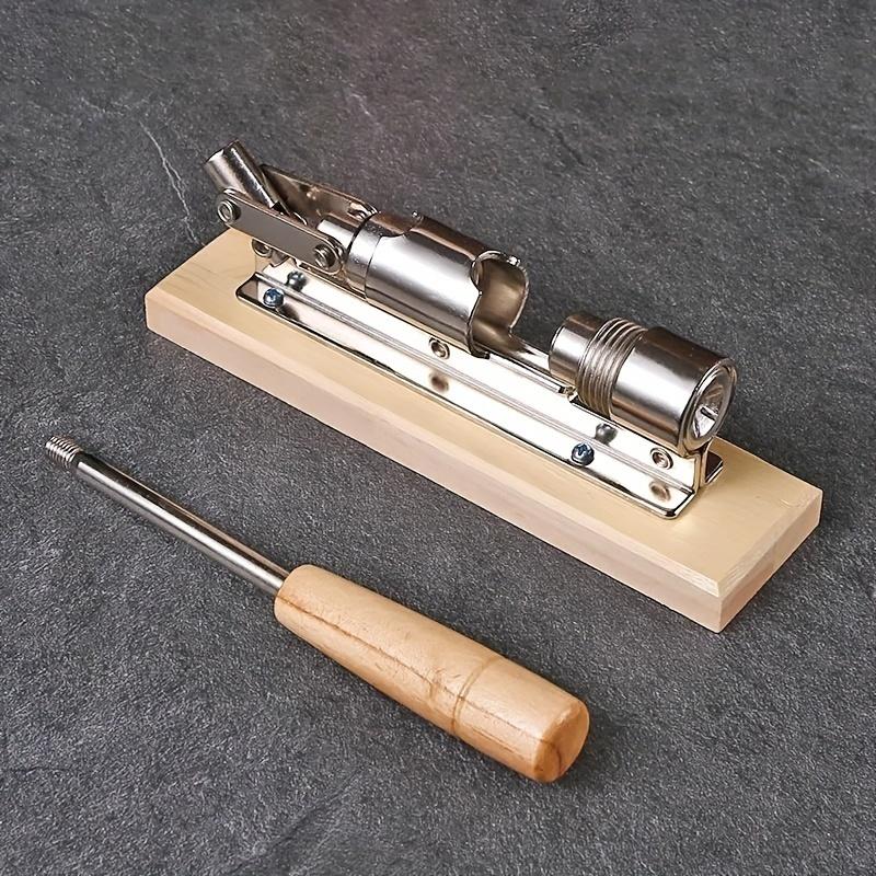 Heavy Duty Stainless Steel Nut Cracker with Efficient Lever Mechanism Powerful Crushing Mechanism for Walnuts,Hazelnuts,Almonds,Christmas Gifts