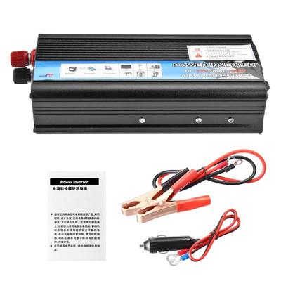 5000W DC 12V To AC 220V USB Charger Converter Adapter Modified Sine Wave Black Portable Inverter MAX Watt Car Power Inverter