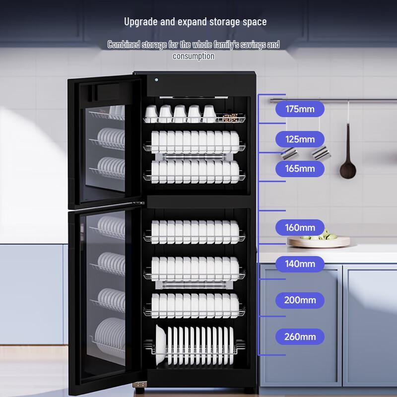 Ronshen 380L Vertical Household & Commercial Disinfection Cabinet CN plug (adapter included)