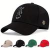 Unisex Poker K Letter Embroidery Baseball Caps Spring And Autumn Outdoor Adjustable Casual Hats Sunscreen Hat Sports Golf Cap