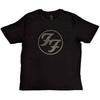 Foo Fighters FF Logo Tričko Černé Nové