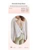 Women’s Spring/Summer Backless Flowy Yoga Top for Outdoor Pilates & Fitness