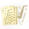 Ki-gu-mi Saxophone Pen Stand - A 3D Wooden Puzzle DIY Craft Kit for Kids and Adults Alike - Educational Toy for Boys and Girls - a Great 3D Art Piece