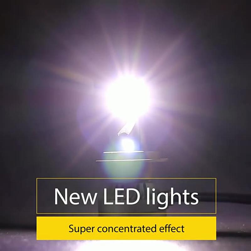 HQ 2PCS LED Car Headlight 12V 30W H7/H4/H1 9005/HB3/H10 9006/HB4 9007/HB5 9004/HB1 Car Headlight Light Bulb Canbus Led Lamp