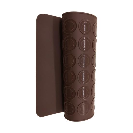 48 Löcher Matte Dekorieren Macaron Antihaft Silikon Backtopf Küchenform Set