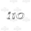 1 Pezzo Cromato 3D Metallo Styling Auto Lettera Emblema Decorazione Portellone Posteriore Per I10 I20 I30 I40 Logo Targhetta Adesivo Accessori