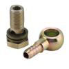 Pair of M12 * 1.25mm Motorcycle Refit Oil Cooler Fittings Plug M8 Ball Head Adapter