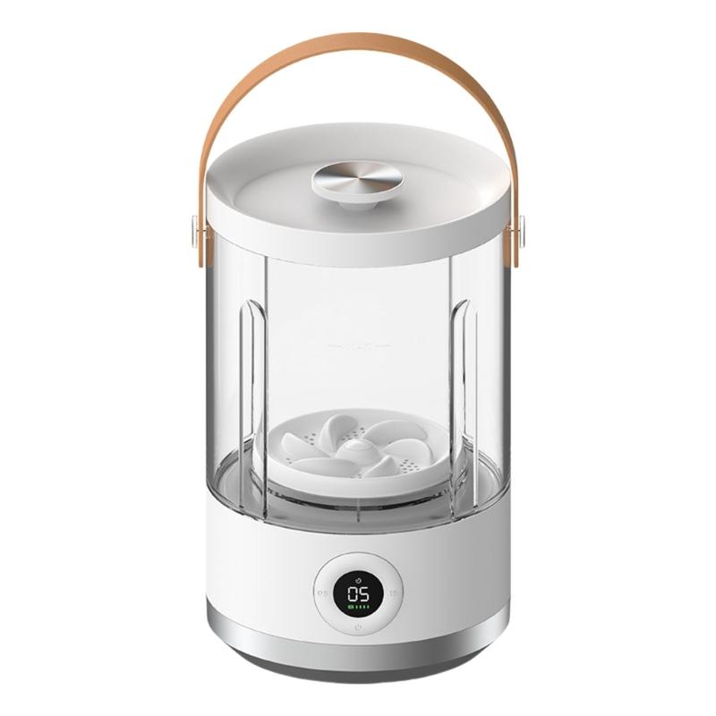 

Rechargeable Mini Washing Machine Wireless Cleaning For Baby Clothes Underwear Quiet Motor 4000mAh Travel Home Use 1