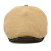 Ht4741 Beret Cap Breathable Spring Summer Cap For Men Women 6 Panels Artist Painter Beret Hat Adjustable Ivy Flat Cap Mens Beret