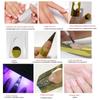 Nail Forms 100 Pcs Nail Art Form Stickers Self Adhesive Extension Tool UV Builder Tips Gel Forms Sticker