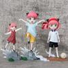 Süßes Spy x Family Anya Forger Anime Figuren Set PVC Sammlermodell Spielzeug Geburtstagsgeschenk