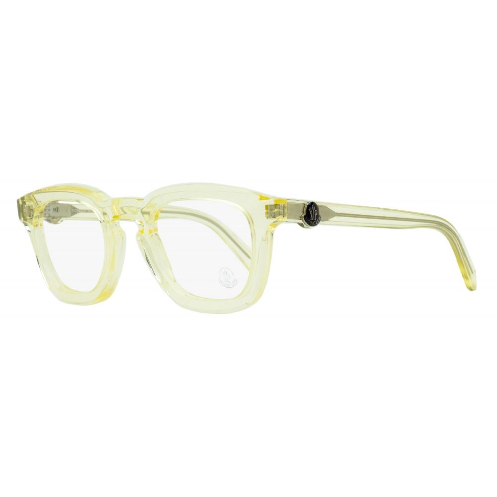 

Moncler Мужские очки в толстой оправе ML5195 057 Светло-янтарные 48 мм 057