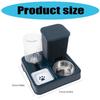 Pet Feeding Accessory Automatic Feeder and Water Bowl Large Capacity 2in1